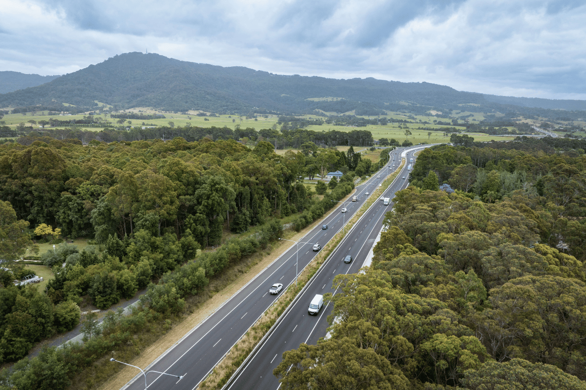 Berry to Bomaderry highway landscaping