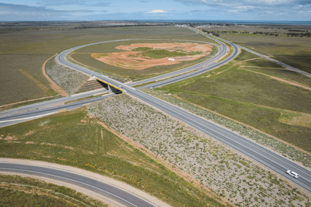 An example of a large scale landscape construction project