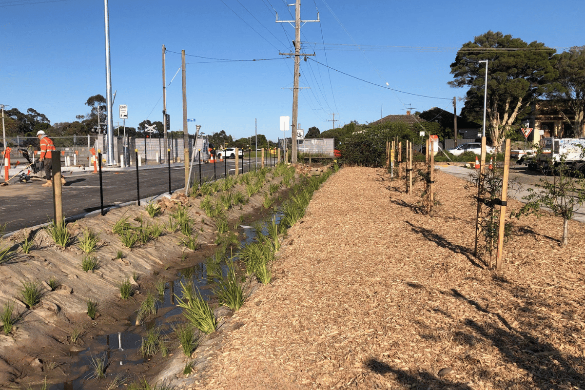 ecoDynamics landscape by the Nar Nar Goon Rail project