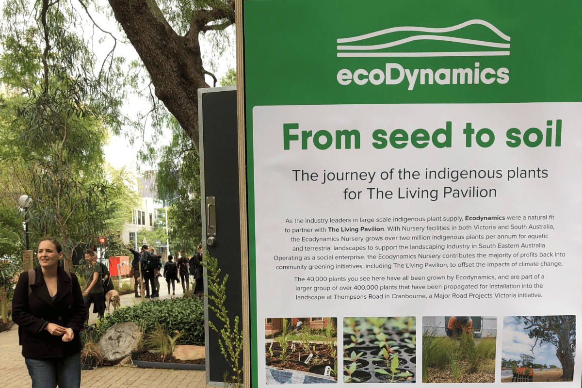 Information about the Living Pavilion