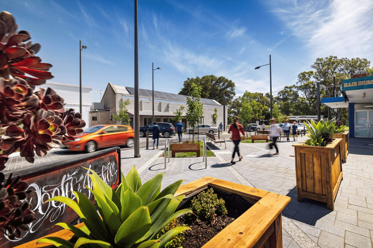 Landscaping at Walker Place